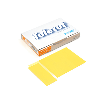 Абразивный клейкий лист KOVAX TOLECUT Р800 29*35 Yellow